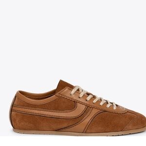 Dries Van Noten suede leather shoes in tan, size 44 *new in box*